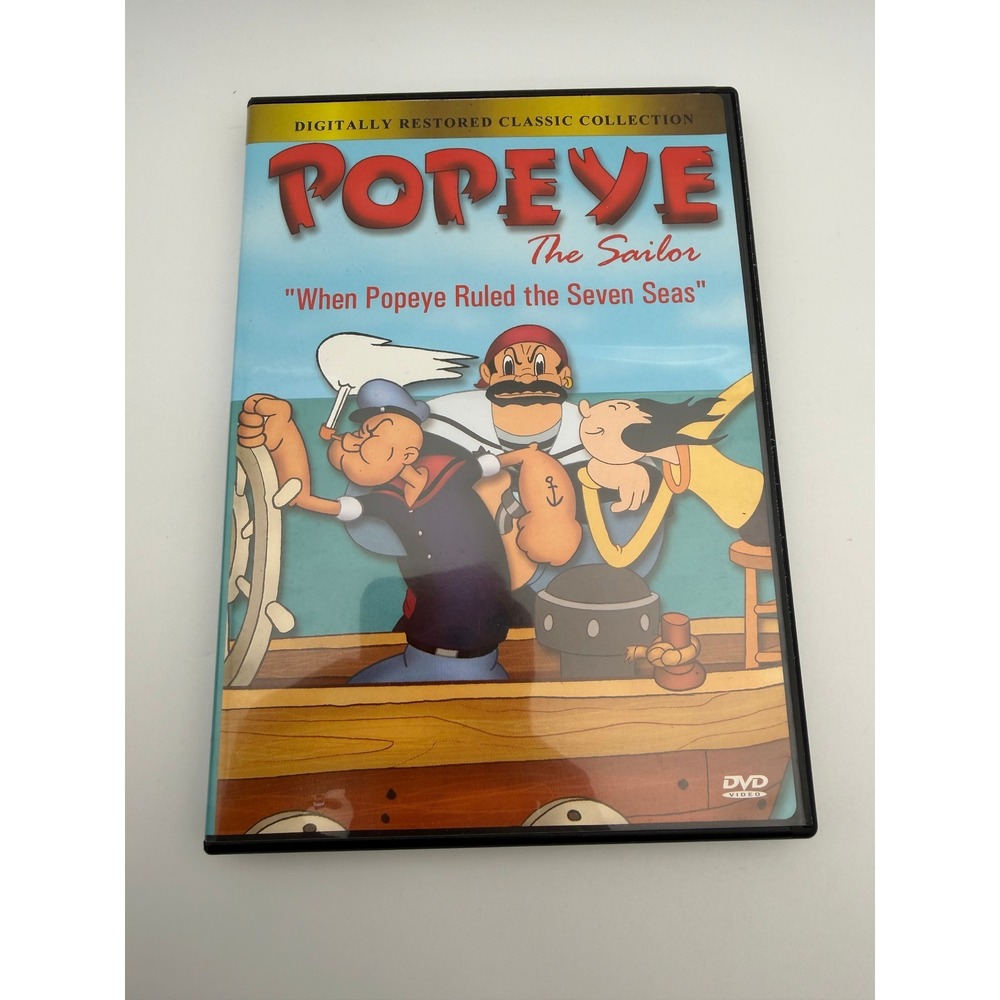 Popeye The Sailor When Popeye Ruled the Seven Seas DVD GoodTimes Restoration
